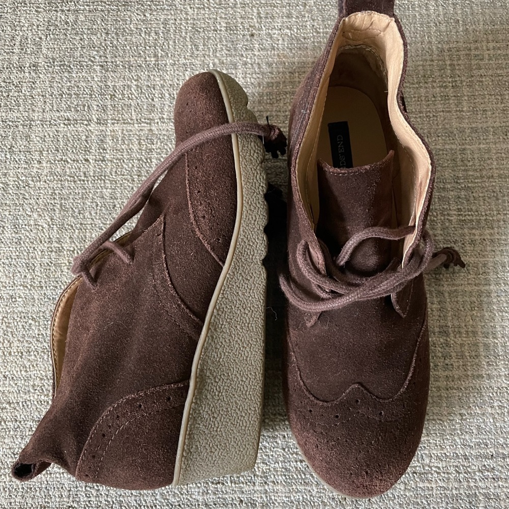Lands End Booties 7.5